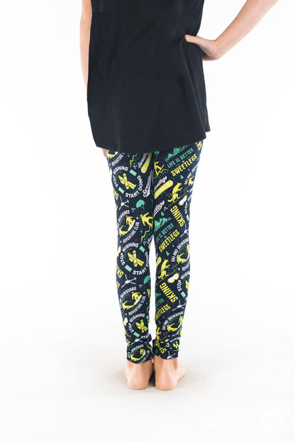 Lift Pass Kids leggings - SweetLegs