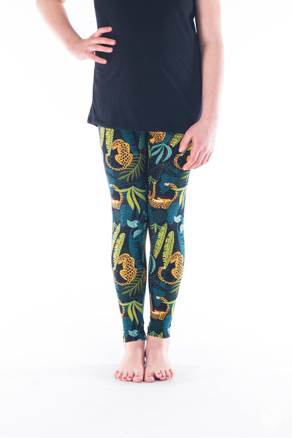 Leopard King Kids leggings - SweetLegs