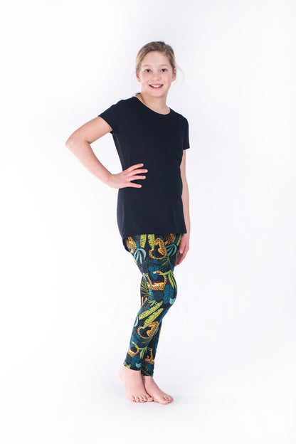 Leopard King Kids leggings - SweetLegs