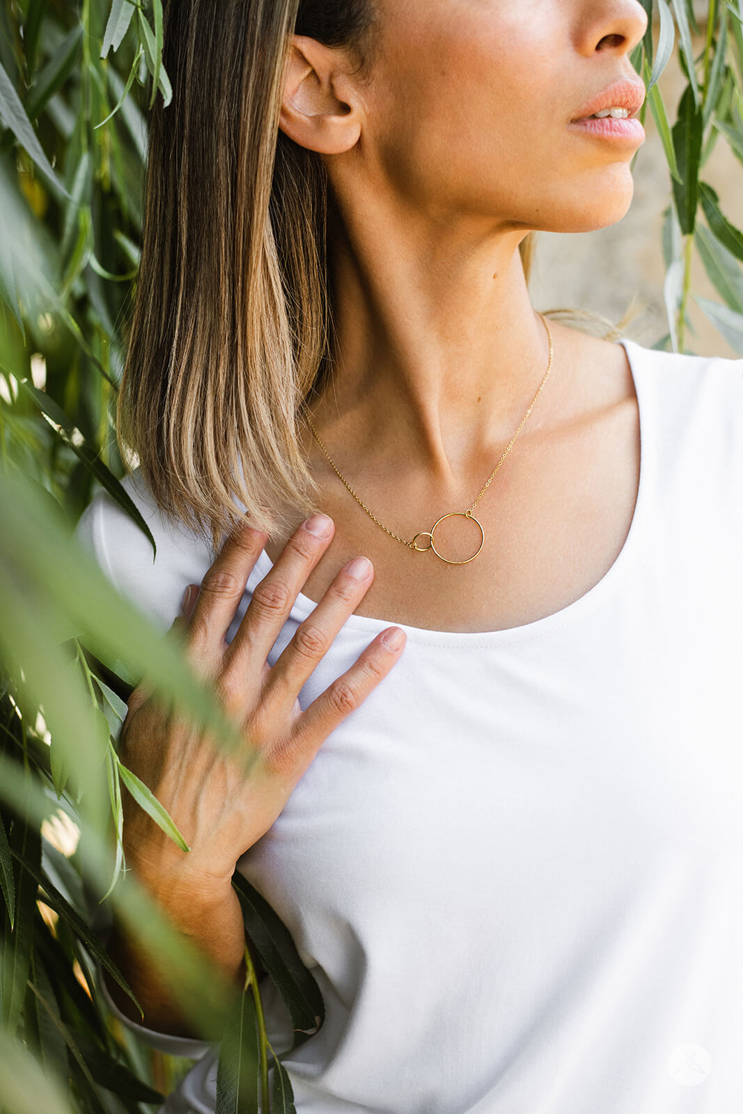 Gold Infinity Pendant