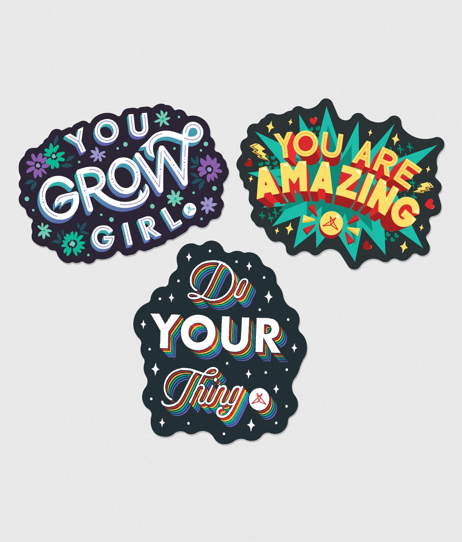 Positive Vibes Sticker Pack– SweetLegs