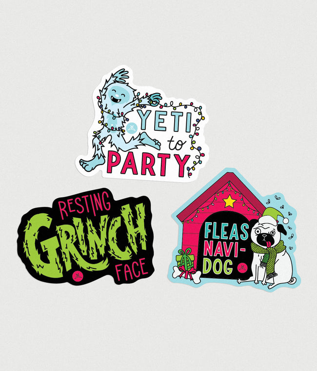 Yeti To Party Sticker Pack