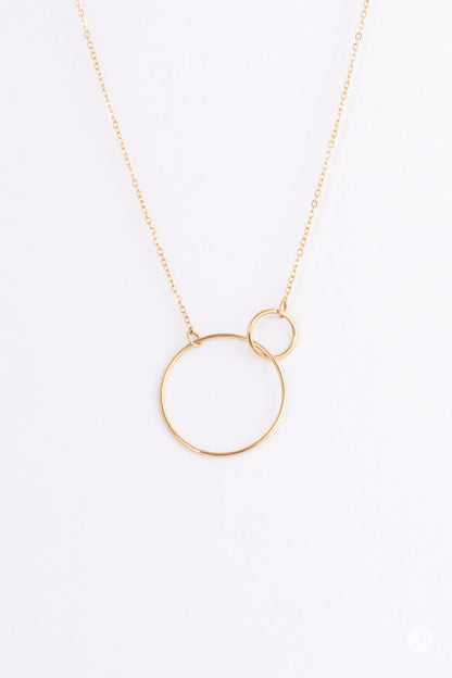 Gold Infinity Pendant